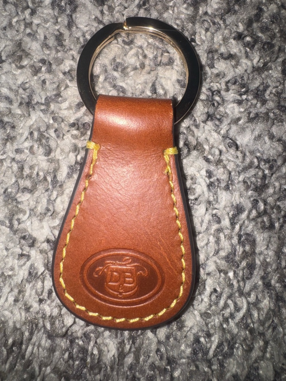 Dooney and Bourke Florentine Leather Key Fob